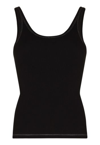 Ksubi Geripptes Tanktop - Schwarz