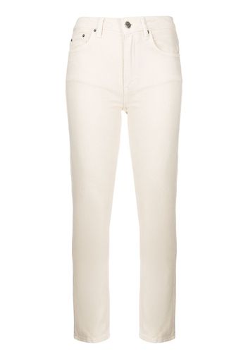 Ksubi Nine O Mallow Cropped-Jeans - Nude