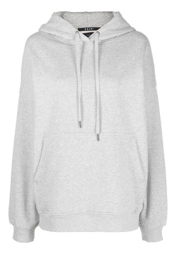 Ksubi melange boyfriend-cut hoodie - Grau