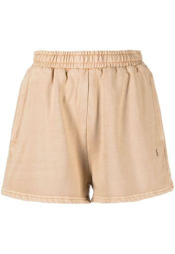 Ksubi high-waist track shorts - Nude