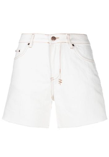 Ksubi Racer denim shorts - Weiß