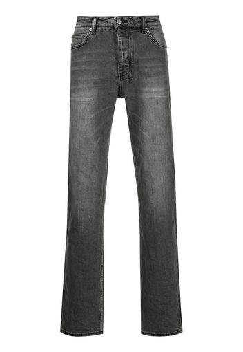 Ksubi slim-fit faded jeans - Schwarz