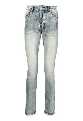 Ksubi low-rise skinny jeans - Blau
