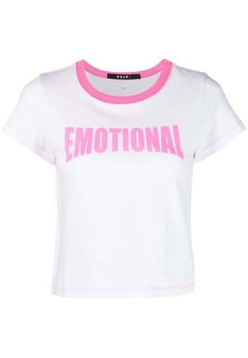 Ksubi emotional-print T-shirt - Weiß