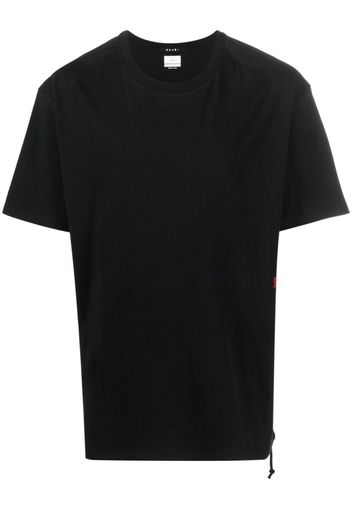 Ksubi logo-embroidered cotton T-shirt - Schwarz