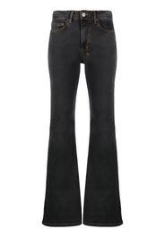 Ksubi flared-leg denim jeans - Schwarz