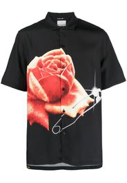 Ksubi Rose Garden Resort shirt - Schwarz