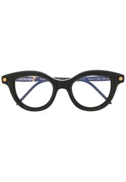 Kuboraum Brille mit Cat-Eye-Gestell - Schwarz