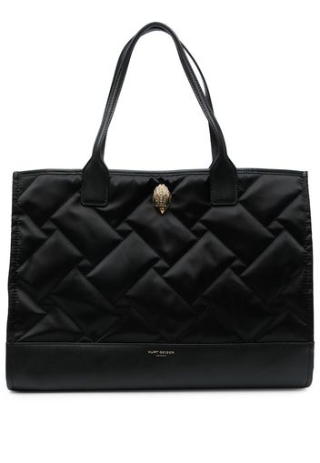 Kurt Geiger London Recycelter Shopper - Schwarz