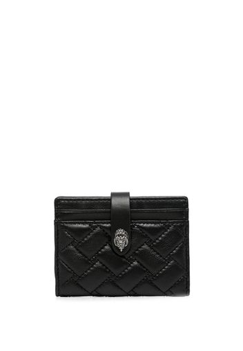 Kurt Geiger London multi-card quilted-leather holder - Schwarz