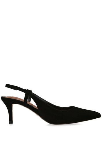 Kurt Geiger London Belgravia suede slingback pumps - Schwarz