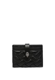 Kurt Geiger London multi-card quilted-leather holder - Schwarz