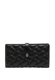 Kurt Geiger London quilted leather wallet - Schwarz