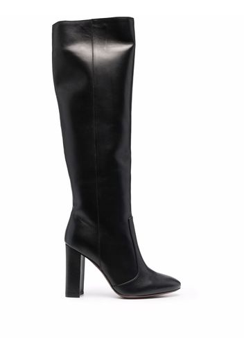 L'Autre Chose knee high-heel boots - Schwarz