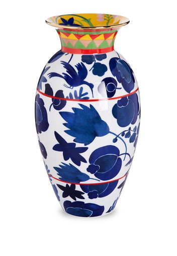 La DoubleJ Hohe' Wildbird' Vase - Blau