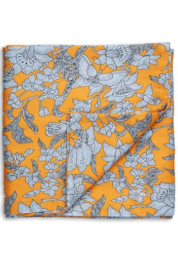 La DoubleJ Lilium Zafferano-print tablecloth (180x350cm) - Gelb