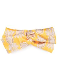 La DoubleJ pineapple-print Pinup headband - Gelb