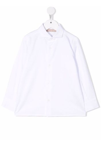 La Stupenderia classic button-up shirt - Weiß