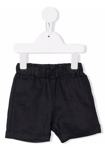 La Stupenderia elasticated bermuda shorts - Blau