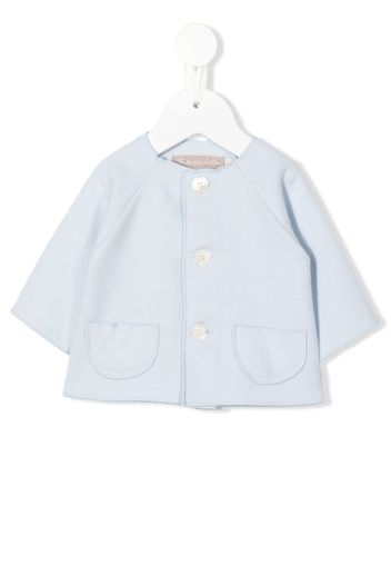 La Stupenderia two-pocket buttoned jacket - Blau