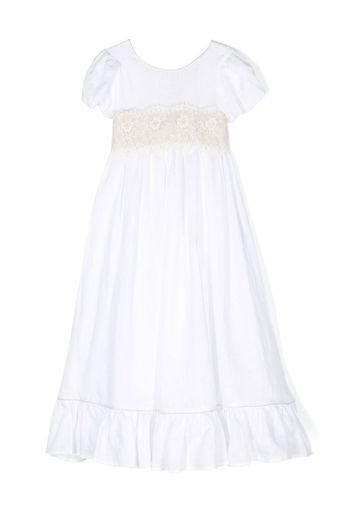 La Stupenderia Bianca lace-detail dress - Weiß