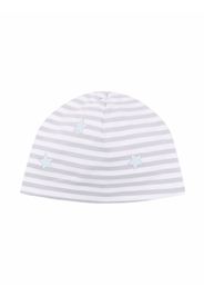 La Stupenderia stripe-print beanie - Grau