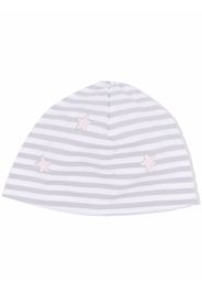 La Stupenderia striped knit hat - Weiß