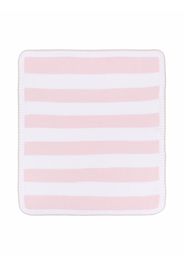 La Stupenderia striped organic cotton blanket - Rosa