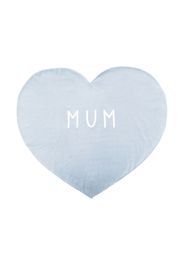 La Stupenderia slogan-print bib - Blau