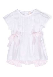 La Stupenderia Short-Set mit Schleifendetail - Rosa