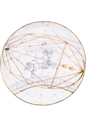 Laboratorio Paravicini Zodiac Sagitarius 20cm dinner plate - Nude