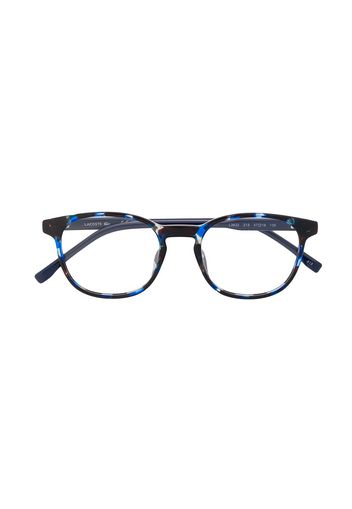 Lacoste Kids Eckige Brille - Blau