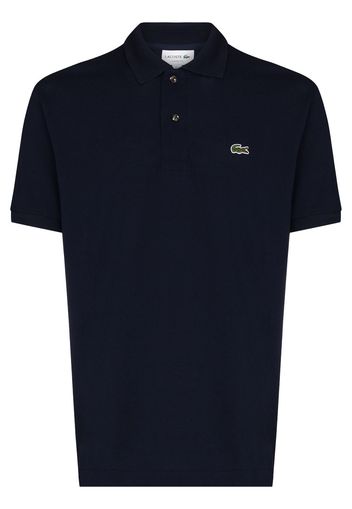 Lacoste Poloshirt mit Logo-Applikation - Blau