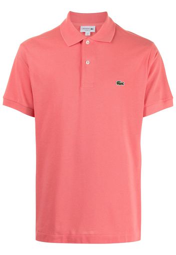 Lacoste Klassisches Poloshirt mit Logo-Patch - Rosa