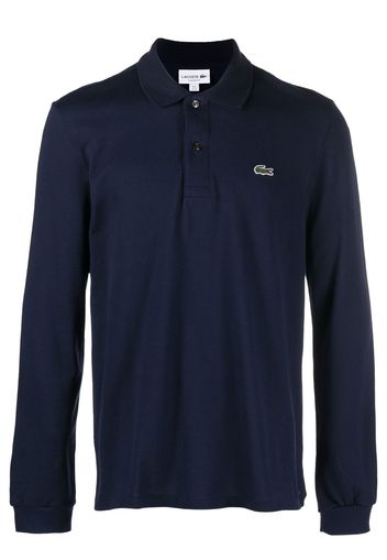 Lacoste Langärmeliges Poloshirt - Blau