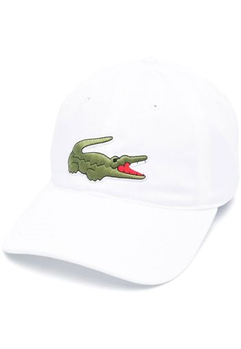 Lacoste embroidered-logo detail baseball cap - Weiß