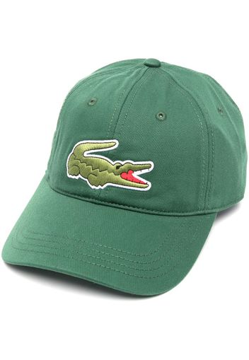 Lacoste logo-embroidered baseball cap - Grün