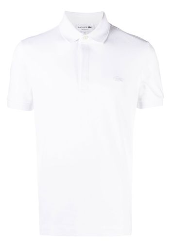 Lacoste logo-patch polo shirt - Weiß