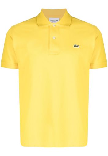 Lacoste L.12.12 logo-embroidered polo shirt - Gelb