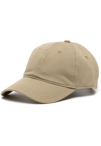 Lacoste logo-patch baseball cap - Nude