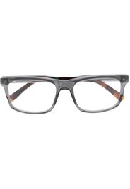 Lacoste rectangle-frame two-tone glasses - Grau