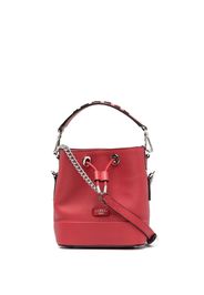 Lancel mini leather bucket bag - Rot