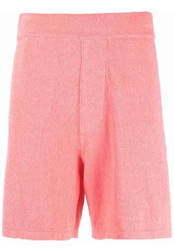 Laneus Sponge Towel Bermuda shorts - Rosa