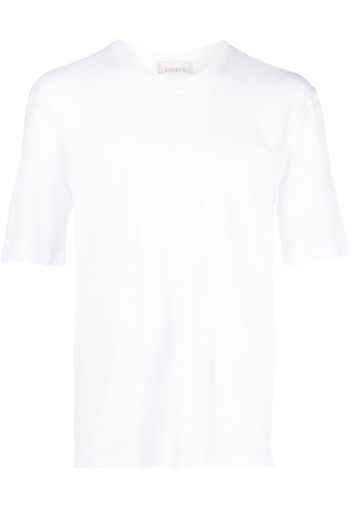 Laneus plain crew-neck T-shirt - Weiß