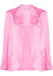 Laneus Fluo satin-finish blazer - Rosa