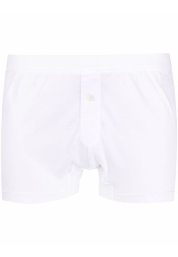 Lanvin Boxershorts mit Knopfleiste - Weiß