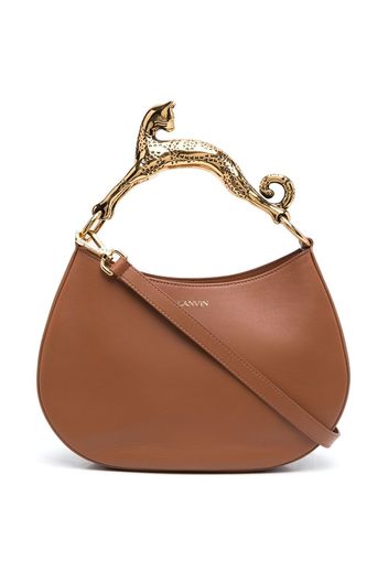 Lanvin Hobo Cat leather bag - Braun