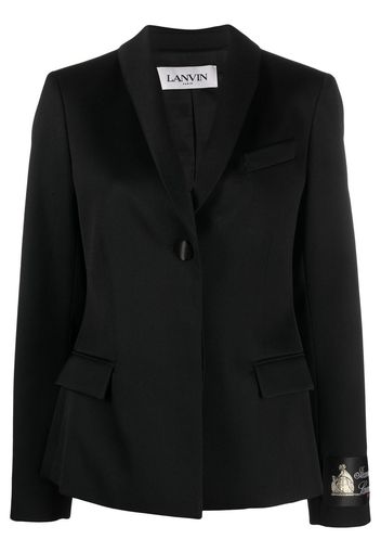 Lanvin single-breasted tailored jacket - Schwarz