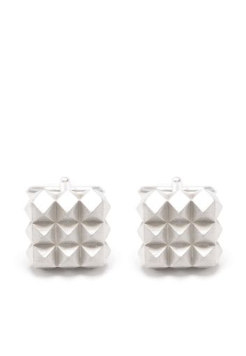 Lanvin studded cufflinks - Silber