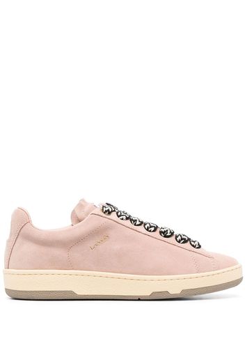 Lanvin Lite Curb suede sneakers - Rosa